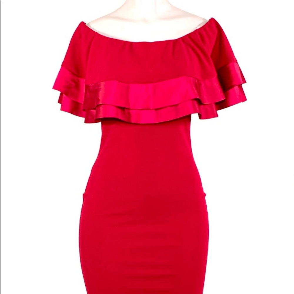 Red dress